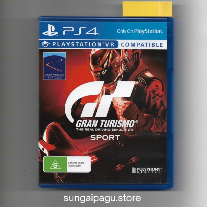 Gran Turismo Sport, GT Sport - Game Balapan - Kaset BD PlayStation PS4
