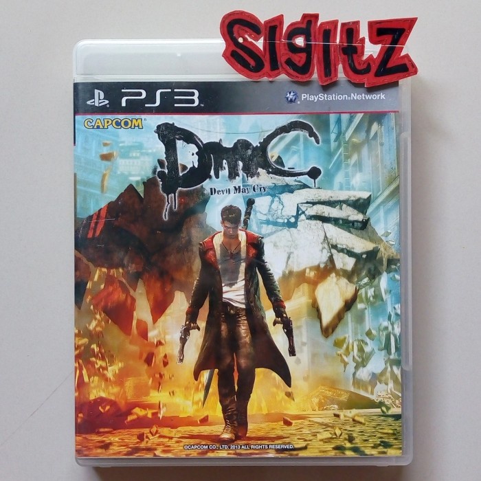 bd PS3 kaset game DEVIL MAY CRY 5 DMC