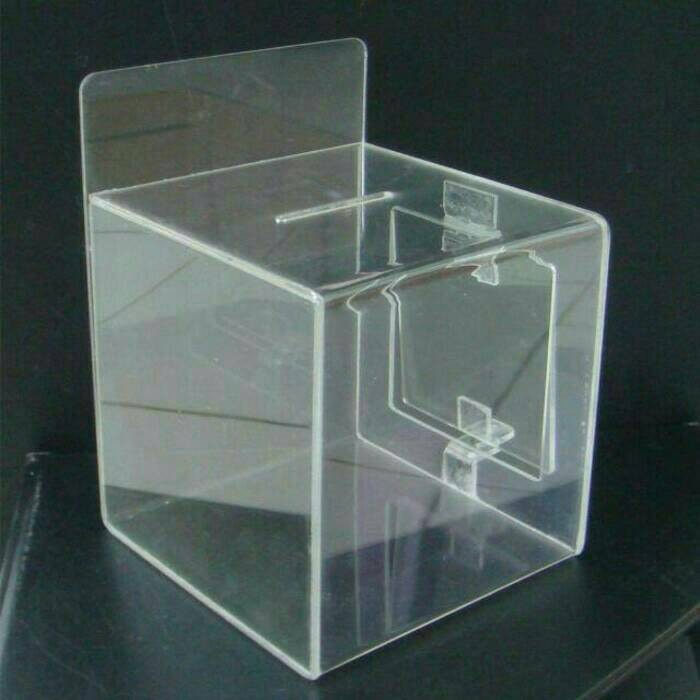 

BARANG TERLARIS Kotak Amal akrilik 20x20