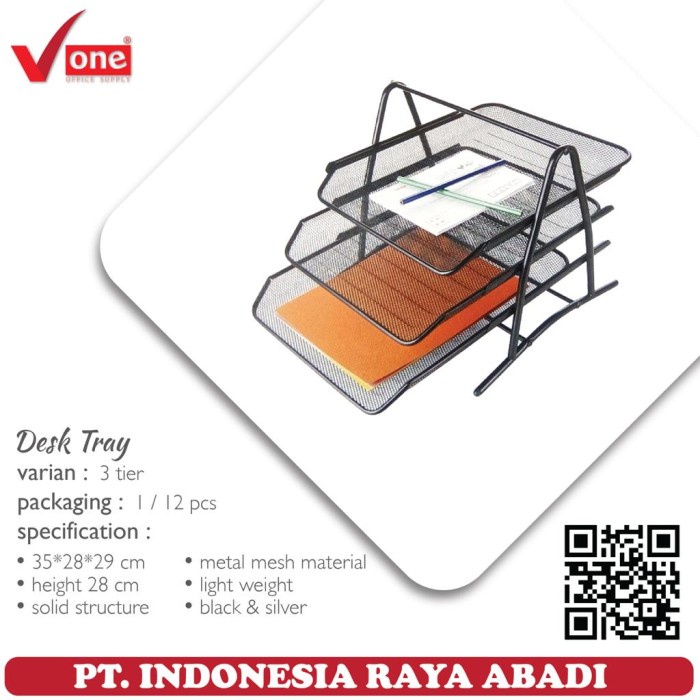 

BARANG TERLARIS Desk Tray Rak Susun Rak Kertas Rak Dokumen