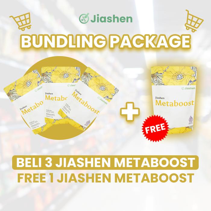 

[Spesial Budling] Jiashen Metaboost Beli 3 Gratis 1 Best Seller