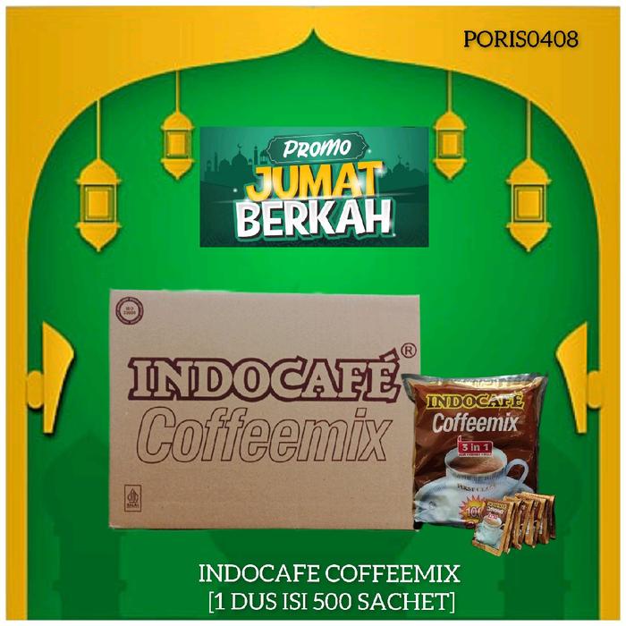 

(1 Dus) Indocafe Cofeemix (Isi 5 Pak X 100 Sachet) Promo