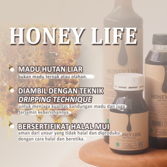 

BARANG TERLARIS Madu Honey Life 500ml