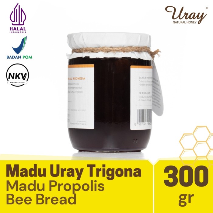 

BARANG TERLARIS Madu Uray Trigona 300 gr - Madu Propolis - Bee Bread