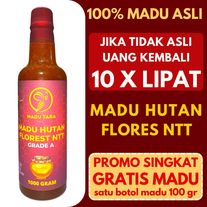 

BARANG TERLARIS MADU HUTAN FLORES NTT MADU ASLI MADU MENTAH MURNI RAW HONEY MADU TARA