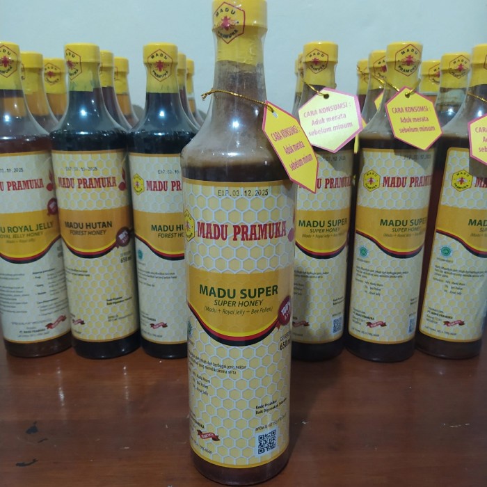 

BARANG TERLARIS Madu Pramuka Super 650ml / Madu Super Pramuka 650ml / madu super 650ml