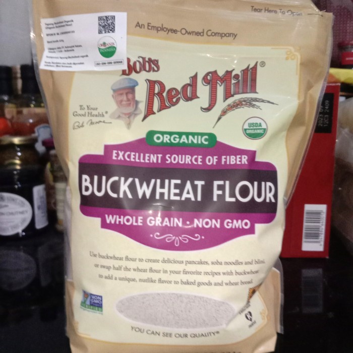 

SALE !!! BOBS RED MILL BUCKWHEAT FLOUR 623 GR/ORGANIC/TEPUNG GANDUM READYY