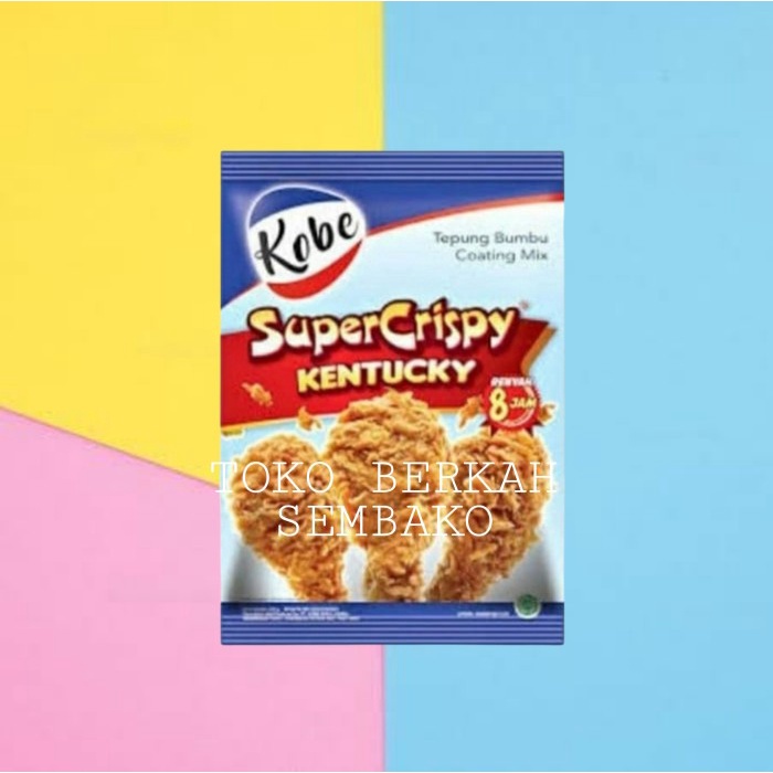 

SALE !!! TEPUNG BUMBU AYAM CRISPY KOBE SUPER CRISPY 850GR READYY