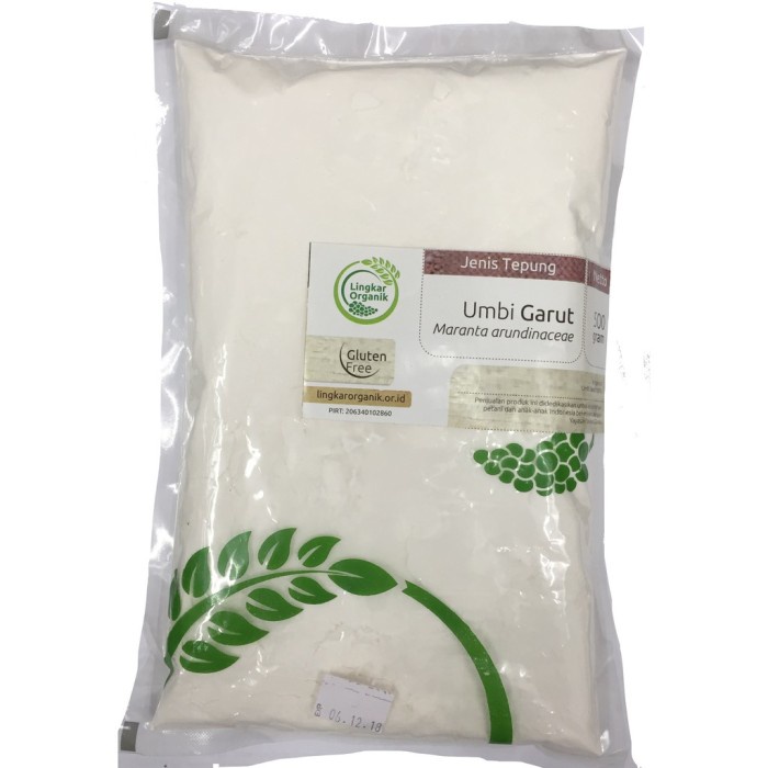 

SALE !!! LINGKAR ORGANIK TEPUNG UMBI GARUT ORGANIK 500G READYY