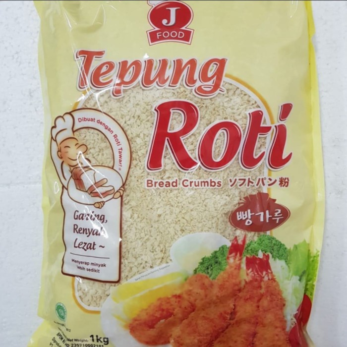 

SALE !!! J FOOD TEPUNG ROTI WHITE PUTIH 1 KG READYY