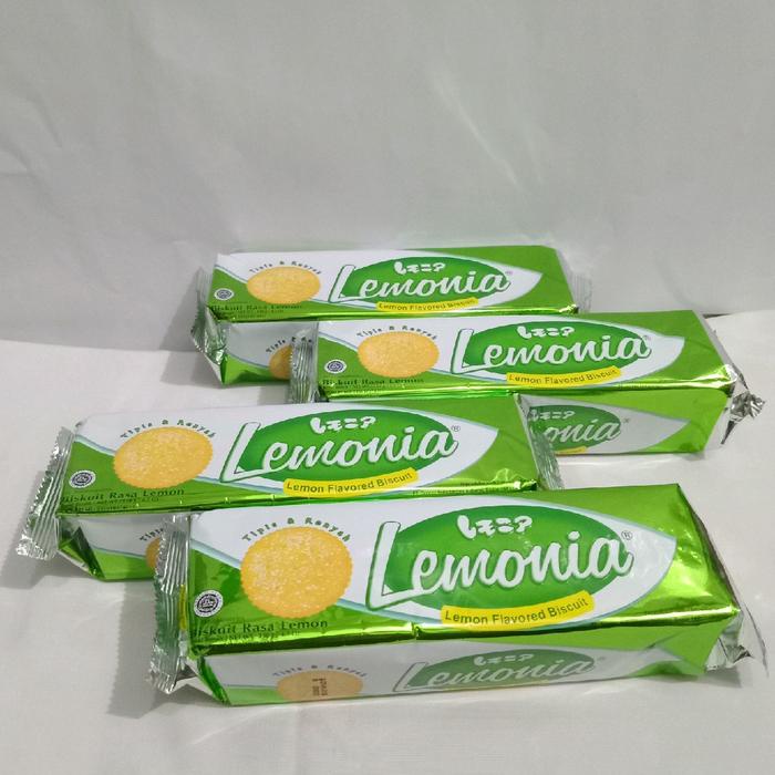 

Lemonia biskuit rasa lemon paket 4pcs @ 130g Food Snack Cemilan