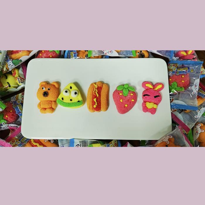 

Halal JAJANAN Marshmallow Kartun permen marshmallow MARSHMALLOW Karakter Lucu BONEKA Camilan Manis