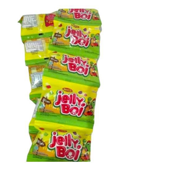 

90 PCS INACO JELLY BOI 3'S (ISI 90 PCS) ( 30 PACK x 3 PCS ) PACK KANTONG PLASTIK Rendah gula Fruity