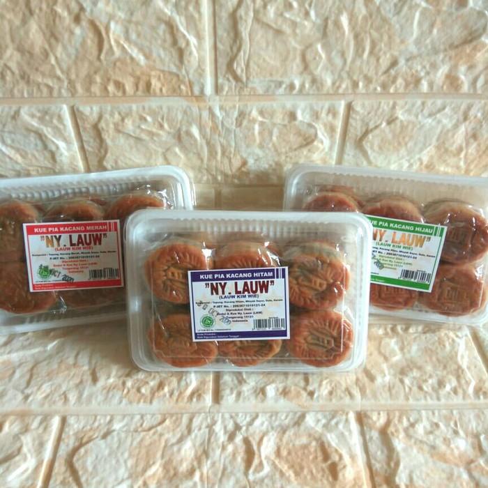 

Kue Pia isi 12 Ny Lauw / Kue Kering Phia Bulan Nyonya Lauw Mooncake - Halal