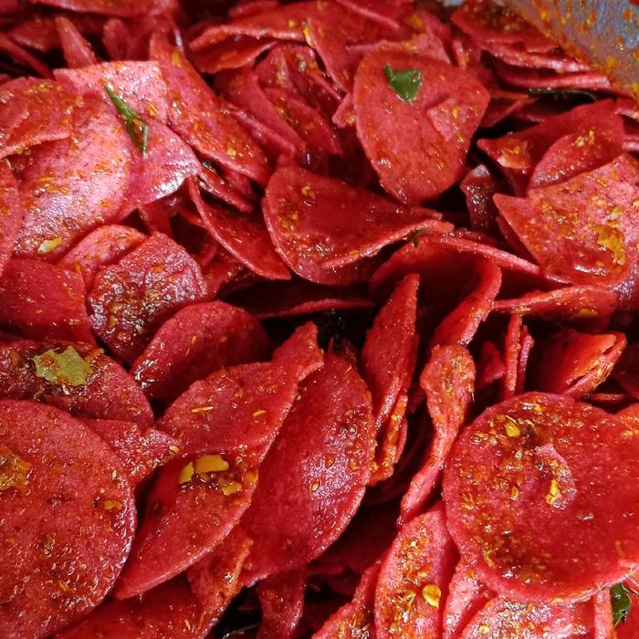 

1kg seblak kering sosis goreng Kriukk pedas original daun jeruk Food Snacks