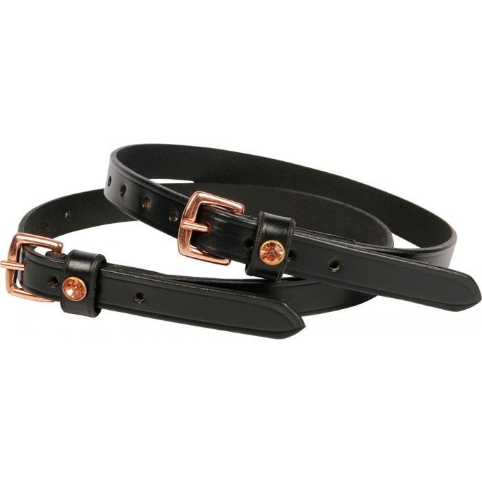 Paling Berkualitas Harrys Horse Leather Spurs Straps Rosegold