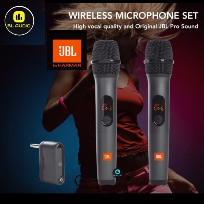JBL Wireless Microphone Set Wireless Two Microphone System