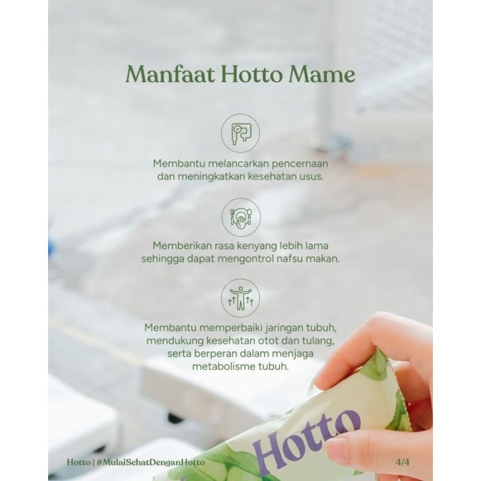 

Barang Terlaris 1 Pouch Hotto Mame Multigrain (Hotto Edamame) Tinggi Serat Dan Tinggi Protein