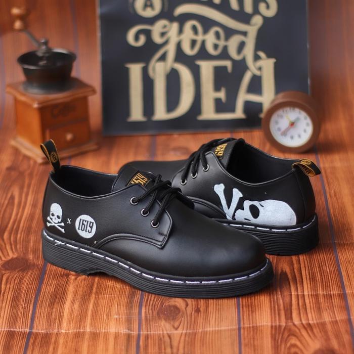 Ready Stock Sepatu Formal Pria Casual Kantoran Nikahan Kulit Syntetis Original Sepatu Pantofel Pria