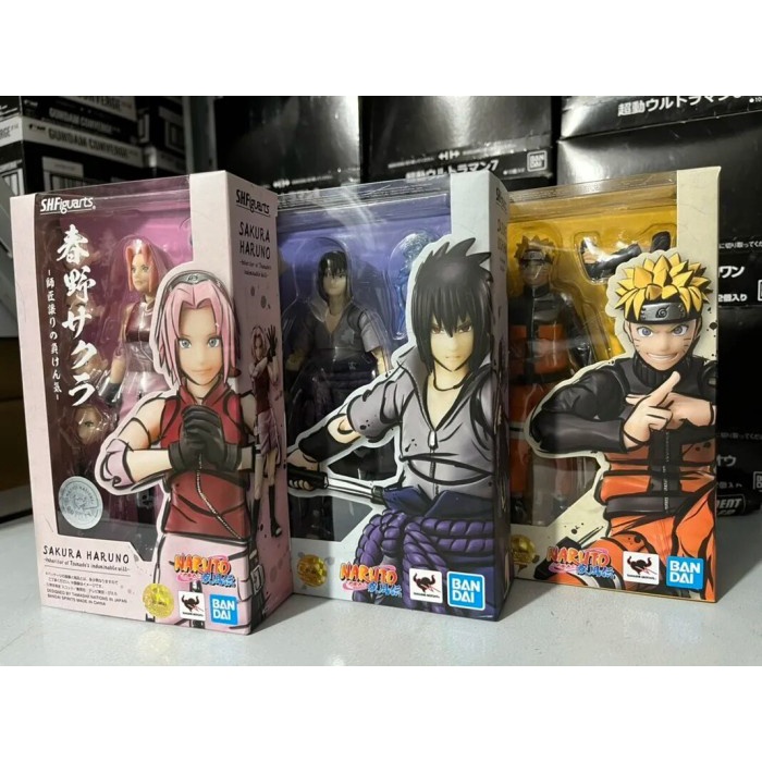 Original Bandai SHFiguarts Naruto Action Figures Naruto: Shippuden