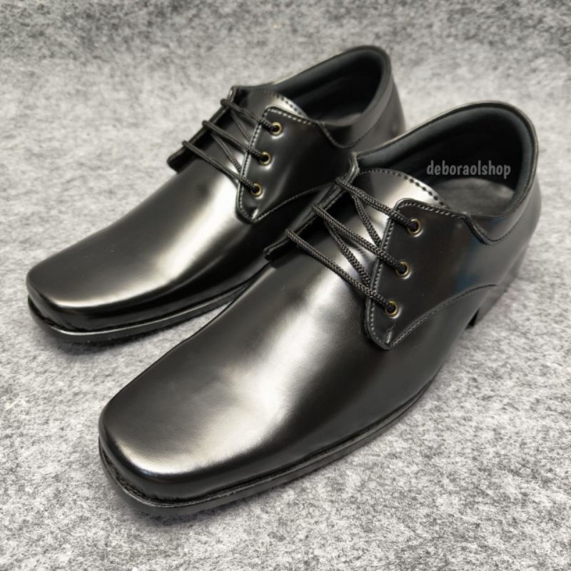 FREE ONGKIR SEPATU KERJA PRIA/ SEPATU PANTOFEL KULIT PRIA/ SEPATU FORMAL PAKAI TALI