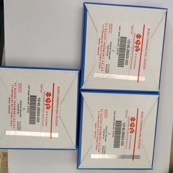 TERBARU RING PISTON SATRIA FU KARBU SGP
