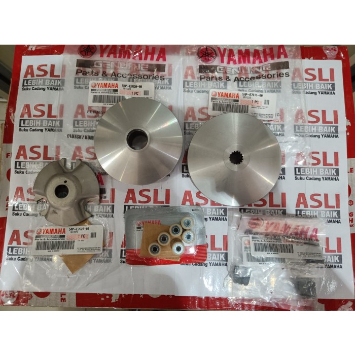 Paket Cvt Pully Depan Mio J - Soul Gt 115 - Mio Gt Original Yamaha