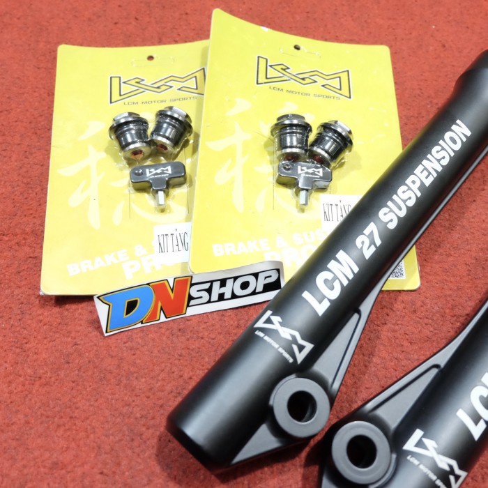 Preload adjuster setelan shock depan lcm 27mm original vietnam