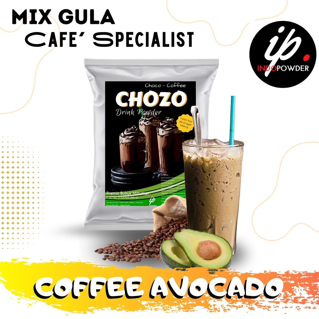 

IP Kendal - Bubuk Minuman Rasa COFFEE AVOCADO 1Kg Untuk Cafe, Resto & Usaha Minuman