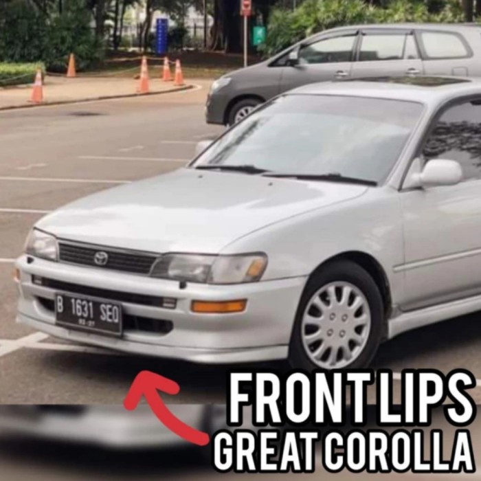 front lips GT great corolla