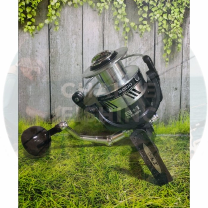 REEL STRIKE 2 CORSA 8000 - REEL POWER HANDLE MURAH