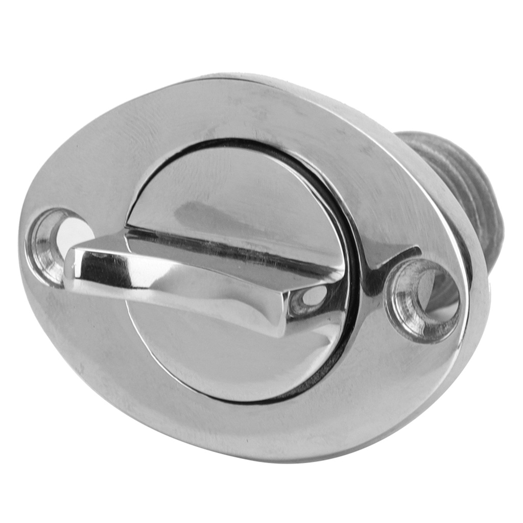 Boat Plug Drain Plug Drain Plug for Boat Oval Shaped Drain Plug Boat Yacht 316 Stainless Steel Rust-