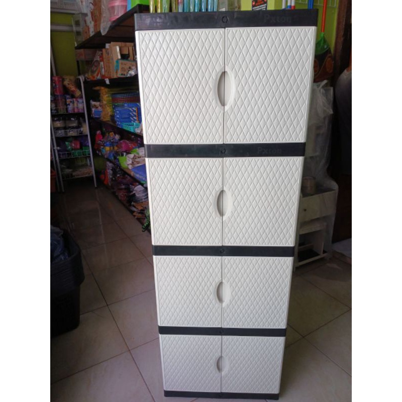 Gratis Ongkir Lemari Pakaian Plastik Pxton 4 Susun Kokoh, Hemat Ruang, Dan Serbaguna