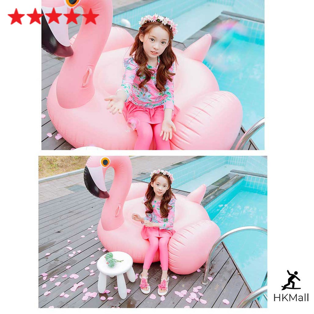 Unik Ready 2-10 Tahun Gadis Baju Renang Anak Perempuan Model Lengan Panjang+Rok Untuk Gaun Pantai