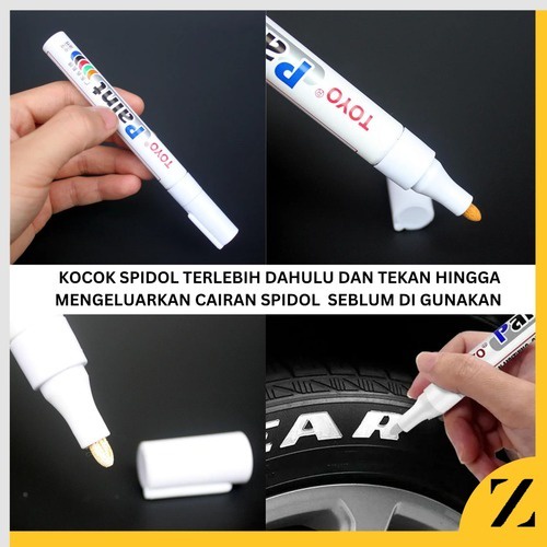 

Discount Spidol Ban Toyo Paint Marker Sa101 Original Import Spidol Warna Ban Mobil Motor Warna Warni