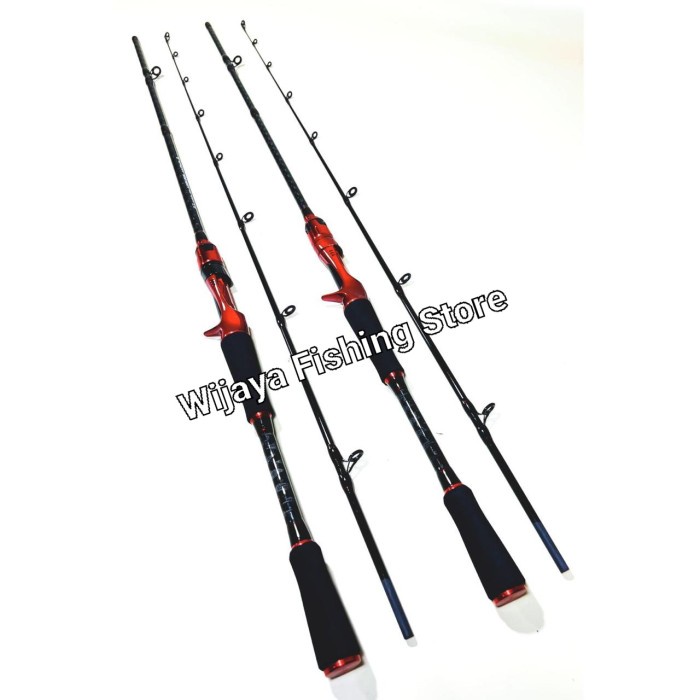 Joran Pancing Oncak Red Shift BC 180 ATASAN CARBON SOLID