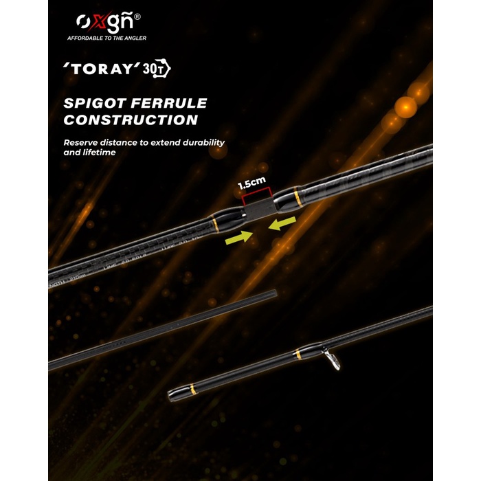 JORAN PANCING OXGN X FORCE TRAVEL ROD UL 704 2-6LB 4-10LB JORAN TRAVEL ROD SPINNING BAIT CASTING