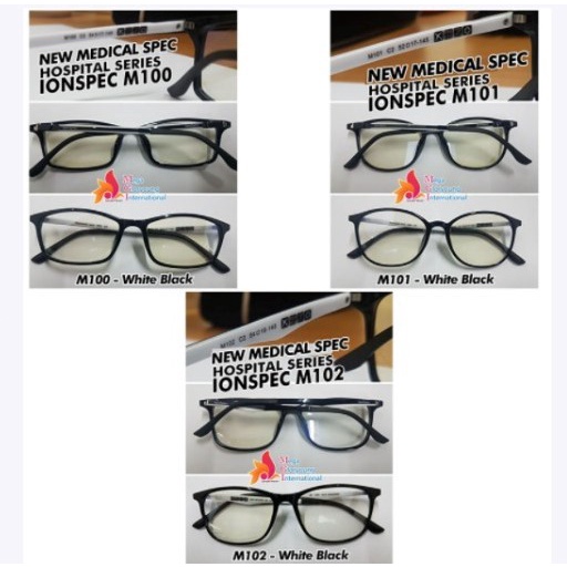 KACAMATA KESEHATAN MGI, IONSPEC NEW HOSPITAL SERIES