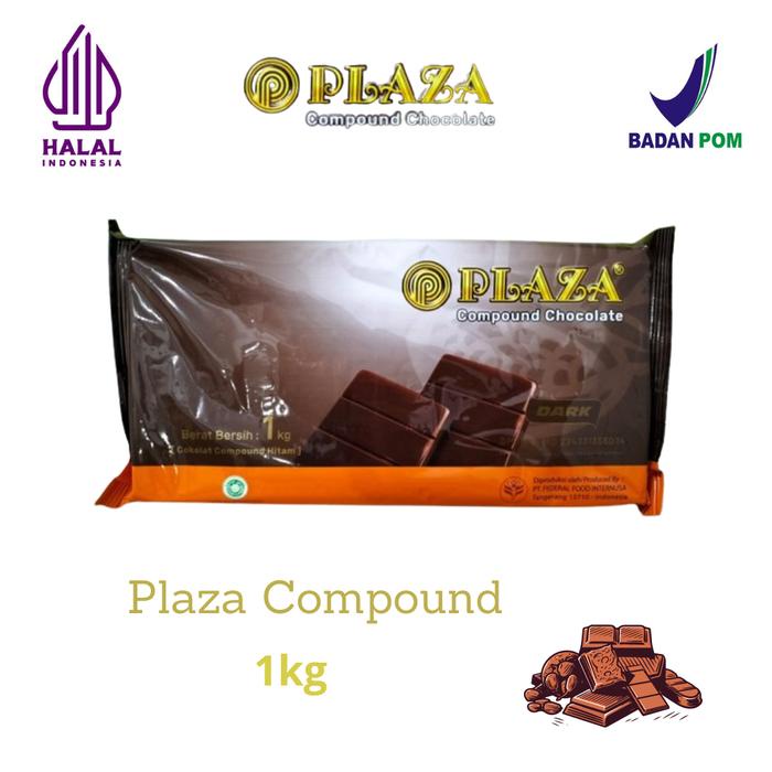 

Plaza Coklat Compound 1Kg / Coklat Batang Plaza Chocolate Cokelat Manis Food Snack