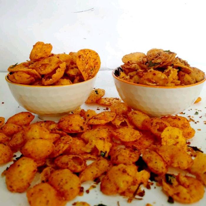 

1 KG Comring mini ( original 500 gr + pedas 500 gr ) Makanan Snack Food Kripik Cemilan