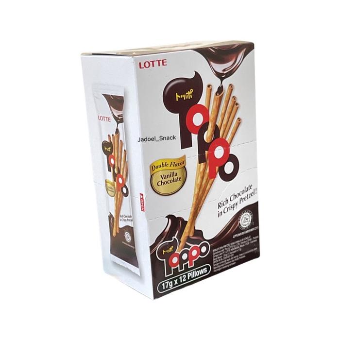 

Lotte Toppo Biskuit Chocolate Stick 17 Gr X 12 Bks By Jadoel Snack Food Cokelat Wafer Coklat Vanila