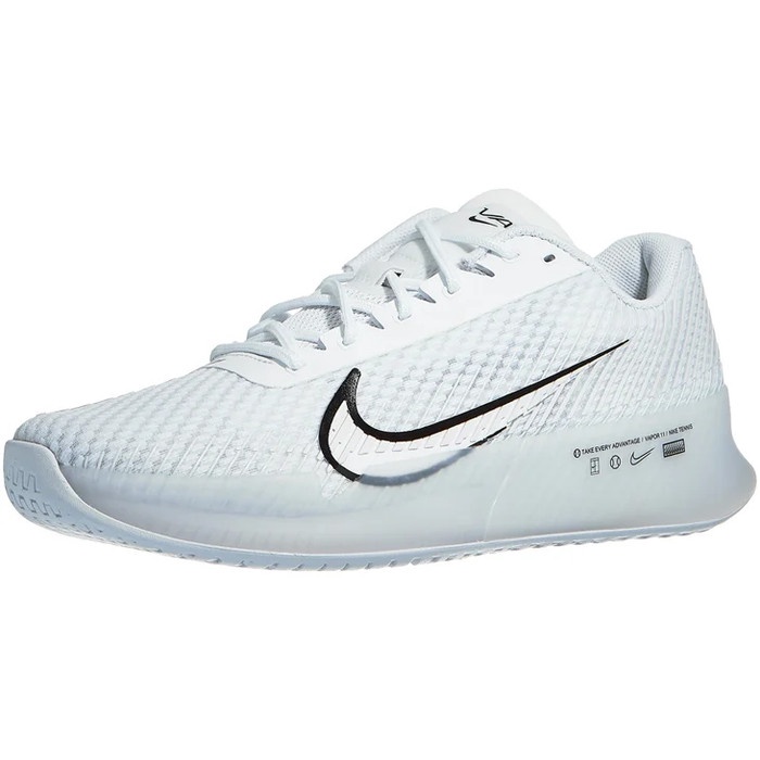 Sepatu Tenis Pria Nike Zoom Vapor 11 White/Black Men'S Shoes Terlaris