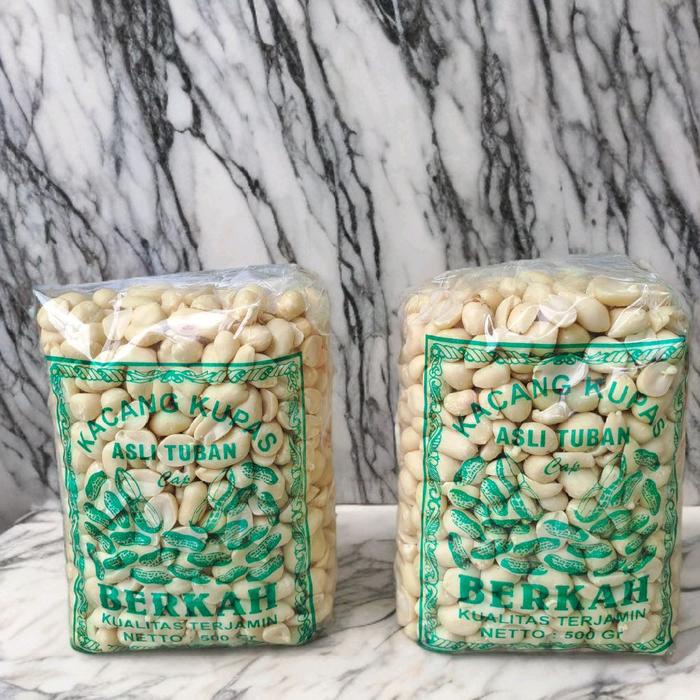 

1 kg kacang kupas tuban super kemasa 1000 gram biji ukurang SUPER/SEDANG/KECIL