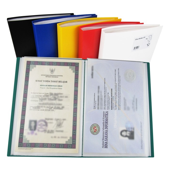 

[tmr] - Document Keeper/Clear Holder 60 Pocket A4 E 323 A