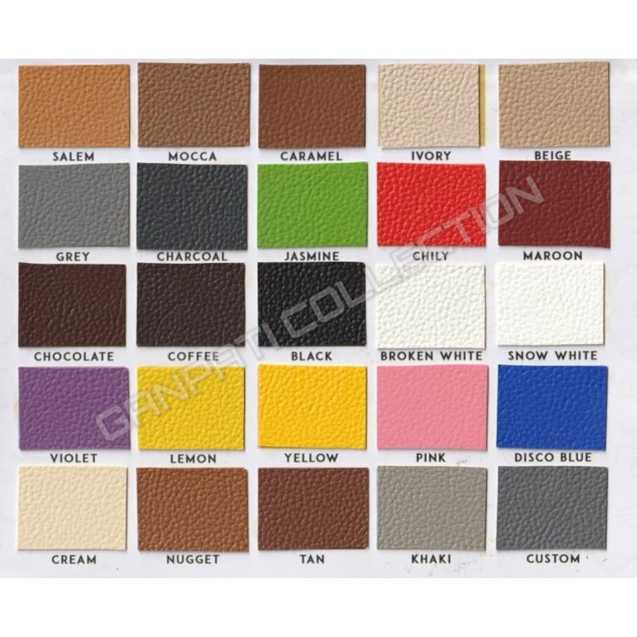 Kain Oskar / Kulit Sofa Jok Kursi Sintetis Tiruan MBTECH - Everyday