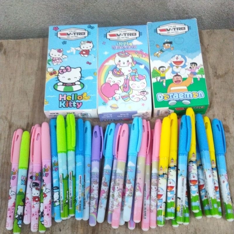 

pena tinta gel pen station 1 karakter satuan murah mariah