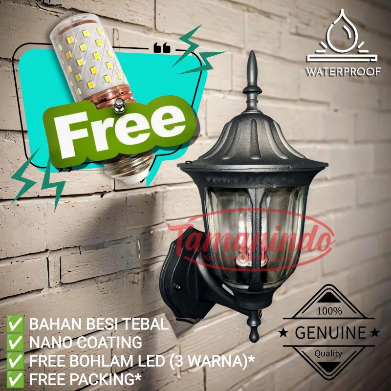 LAMPU Dinding Minimalis. LAMPU Dinding Outdoor. LAMPU Teras. LAMPU Hias Dinding 1007S. KAP Dinding