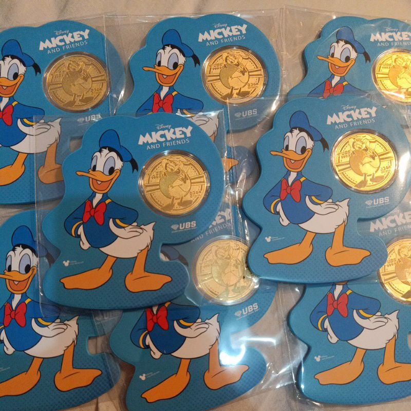 KADO GIFT HAMPERS LM UBS 0.2 EDISI DONALD DUCK SPESIAL EDITION DISNEY FREE POUCH