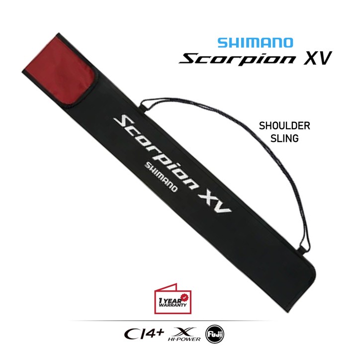 Bagus Joran Shimano Scorpion Xv Full Fuji Ci4+ Seat Spinning Garansi