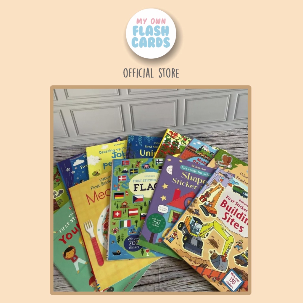 

Promo !!! Kumpulan Buku Sticker Berbagai Judul - Ukuran Besar 21.6 X 27.6 Cm - Sticker Book Activity